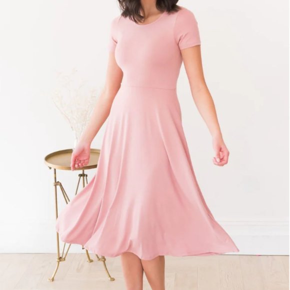Neesees Dresses | Dresses | Neesees Dresses Petal Pink Midi Dress | Poshmark Neesees Dresses | Dresses | Neesees Dresses Petal Pink Midi Dress | Poshmark